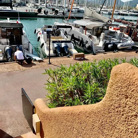 Yachts View, 100m Beach Saint-tropez, Fiber Wifi High Speed Apartman