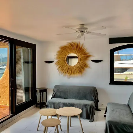 Yachts View, 100m Beach Saint-tropez, Fiber Wifi High Speed Apartman Cogolin
